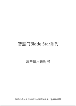 智慧门Blade Star系列
